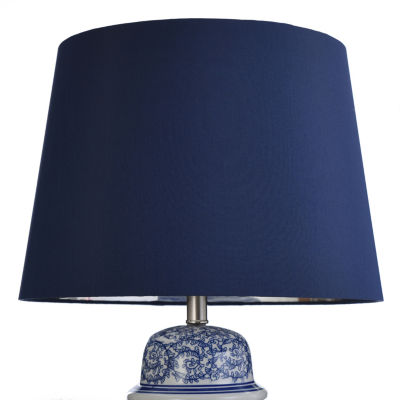 Stylecraft 17 W Blue Ivy Table Lamp