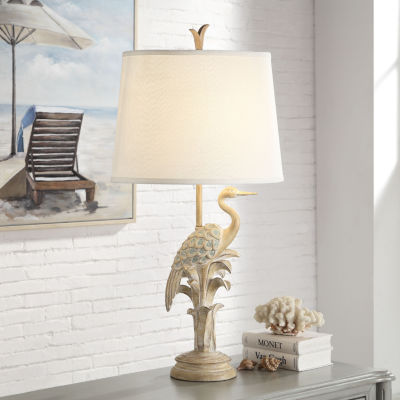 Stylecraft 18 W Natural Wood Table Lamp