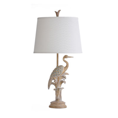 Stylecraft 18 W Natural Wood Table Lamp