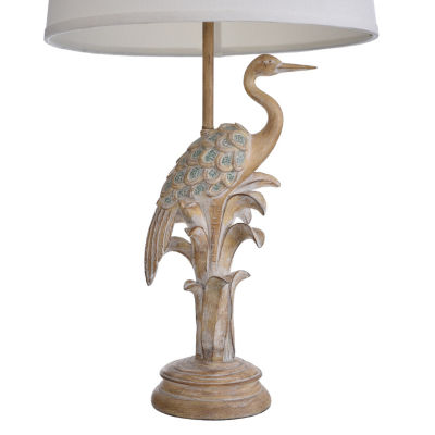 Stylecraft 18 W Natural Wood Table Lamp