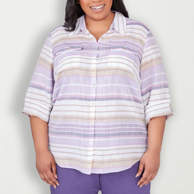 Alfred dunner plus size tops best sale