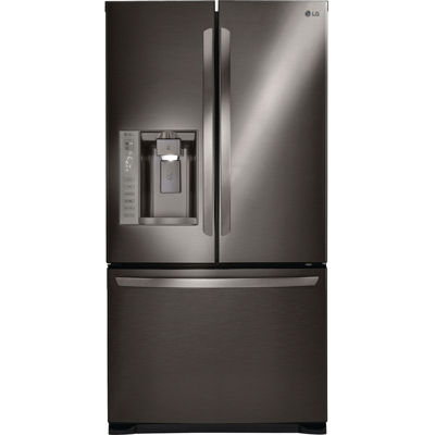 LG 24.1 cu. ft. Ultra Large Capacity 3-Door French Door Refrigerator with Dual Ice Makers