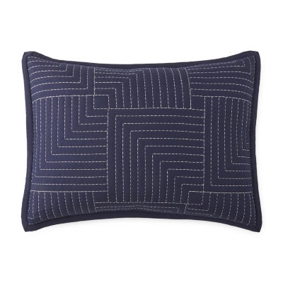 Home Expressions Zen Garden Pillow Sham, Color Blue JCPenney