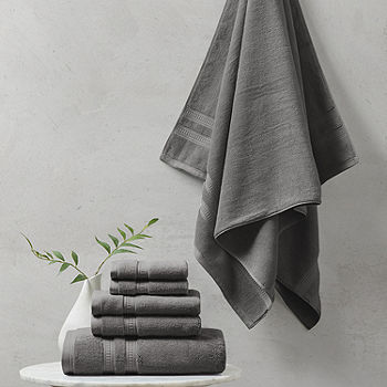 6pc Plume Cotton Feather Touch Antimicrobial Bath Towel Set - Beautyrest :  Target