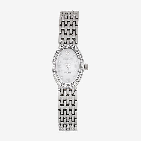 Elgin Mens Silver Tone Bracelet Watch Eg170024, One Size -  06077260018