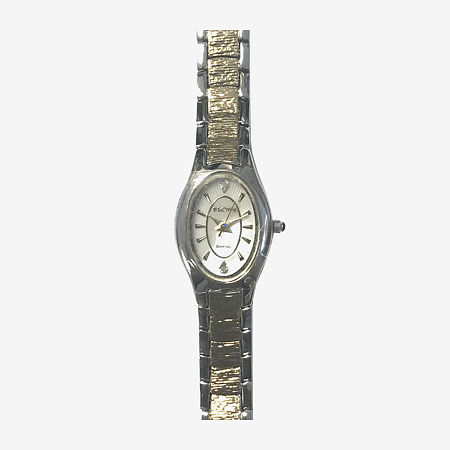 Elgin Womens Two Tone Bracelet Watch Eg239, One Size -  06094190018