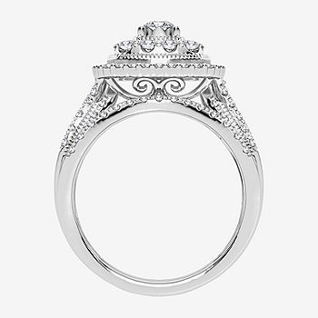 Overnight 10K White Gold Engagement Ring 50843-E-1-10KW, Carroll's  Jewelers