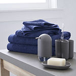 IZOD 6-PC Solid Blue Bath Towel Set