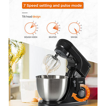 Chef's Selection 7 speed Electric Hand Mixer w/ 2 Beaters & 2