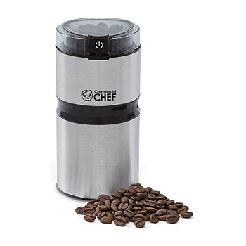 Commercial Chef Electric Coffee/Spice Grinder - Stainless Steel