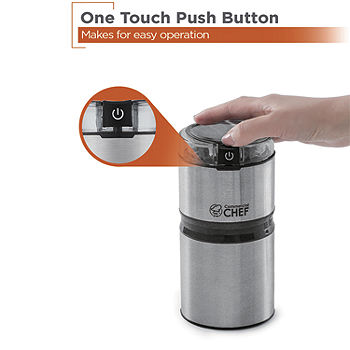 BLACK+DECKER Coffee Grinder, One Touch Push-Button Control