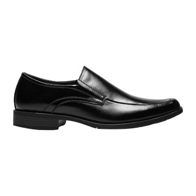 Stacy Adams® Cassidy Mens Moc-Toe Slip-On Leather Dress Shoes