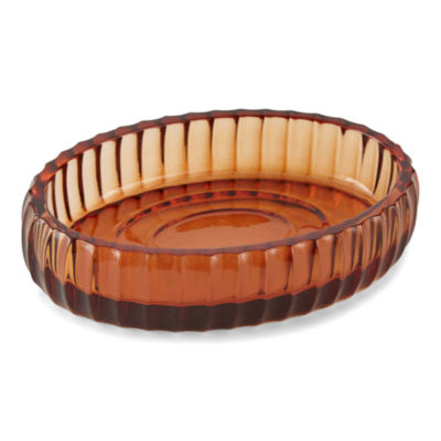 Casual Amber Glass Soap Dish, Color Amber JCPenney