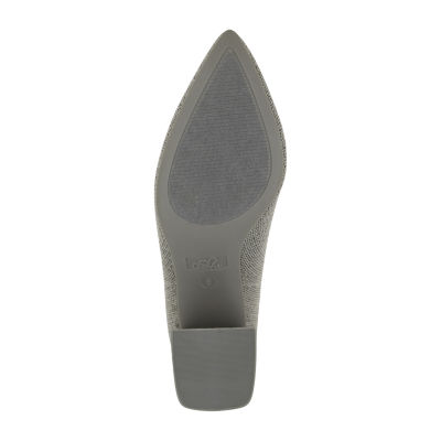 Mia Amore Crystina Womens Closed Toe Block Heel Pumps