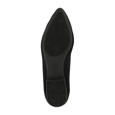 Mia Amore Womens Diannah Pointed Toe Ballet Flats