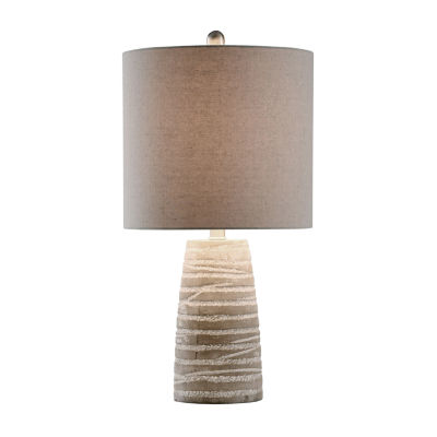 Stylecraft 12 W Gray Washed Table Lamp