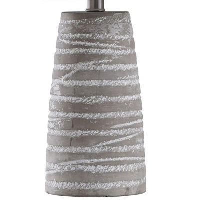 Stylecraft 12 W Gray Washed Table Lamp