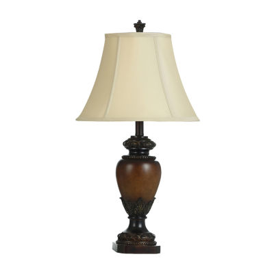 Stylecraft 15 W Brown Table Lamp