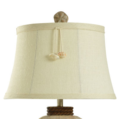 Stylecraft 18.5 W Vipitenow & Silver Table Lamp