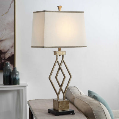 Stylecraft 18 W Vintage Gold Table Lamp