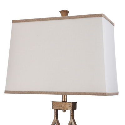 Stylecraft 18 W Vintage Gold Steel Table Lamp