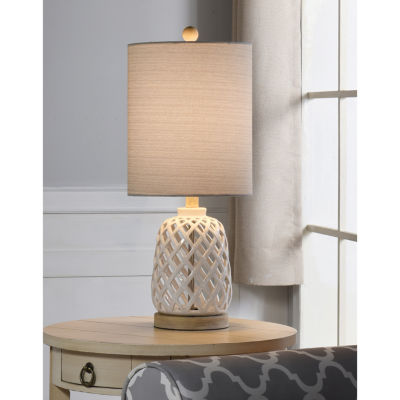 Stylecraft 10 W White Table Lamp