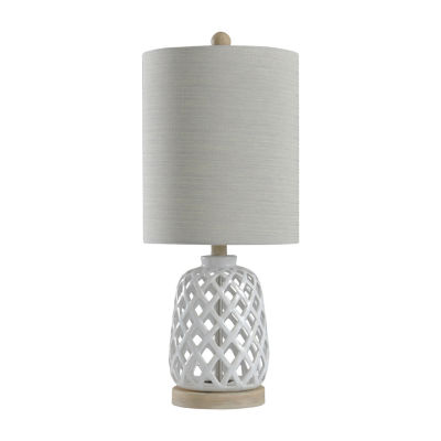 Stylecraft 10 W White Table Lamp