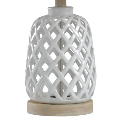 Stylecraft 10 W White Table Lamp