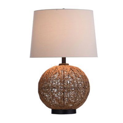 Stylecraft 16 W Natural Rope Table Lamp