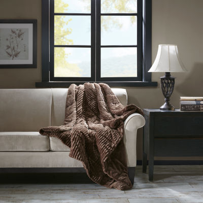 Madison Park Washable Hypoallergenic Lightweight Throw