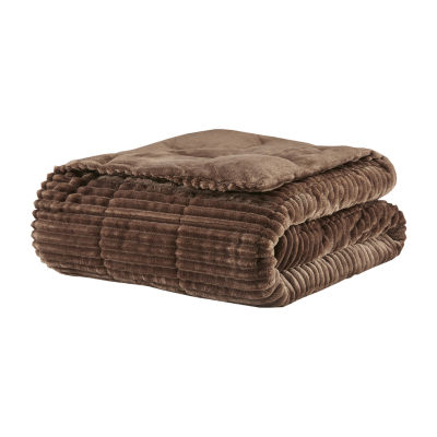 Madison Park Washable Hypoallergenic Lightweight Throw