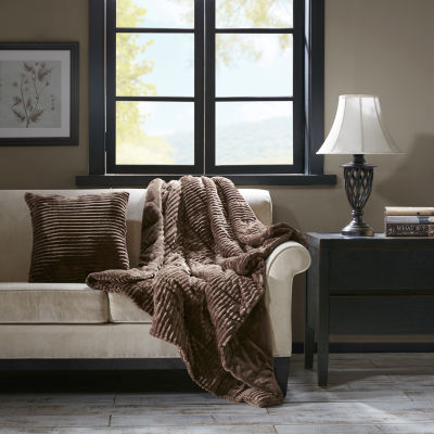 Madison Park Washable Hypoallergenic Lightweight Throw