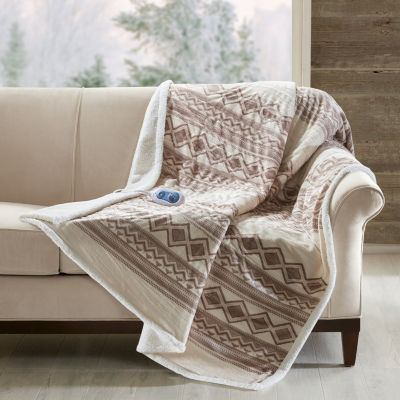 Jcpenney heated throw sale