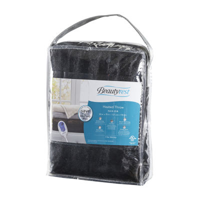 Beautyrest Heated Washable Lightweight Electric Throws