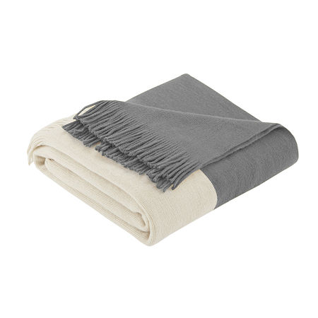 INK+IVY Lightweight Throw, One Size, Gray