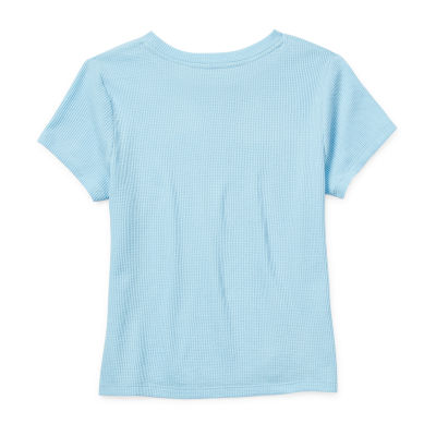 Thereabouts Little & Big Girls Round Neck Short Sleeve T-Shirt