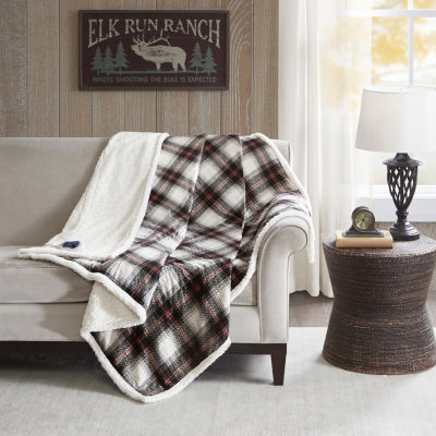 Woolrich Heated Washable Lightweight Electric Throws