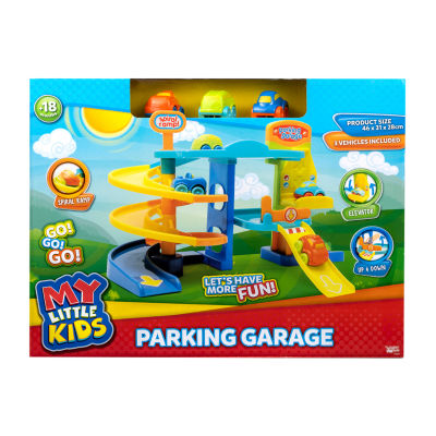 Happy Line Parking Garage Playset