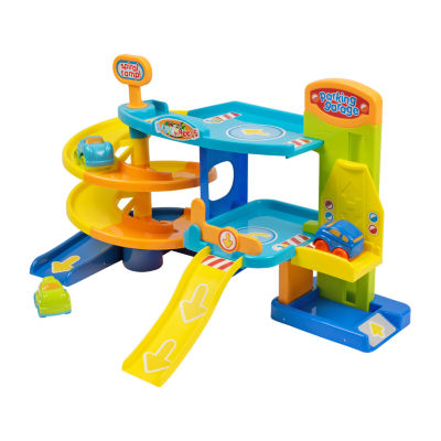 Happy Line Parking Garage Playset