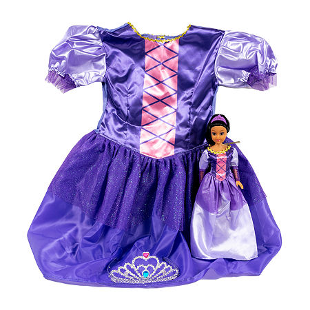 Smart Talent Princess Doll With Matching Costume, One Size, Multiple Colors