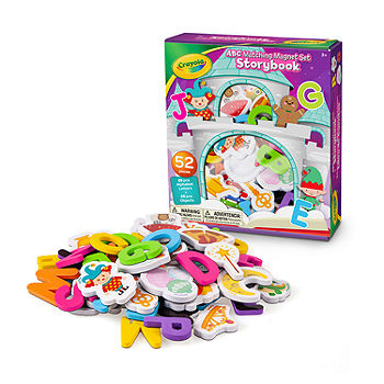 Crayola ABC Matching Magnet Set for Kids - Alphabetical Letter for Tod