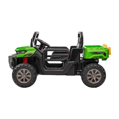 Blazin Wheels 12V Green Utility Truck with R/C