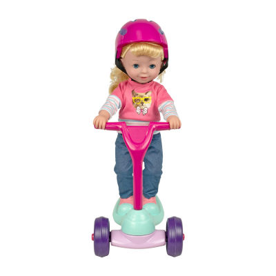 Kids Concepts On The Go Scooter Doll