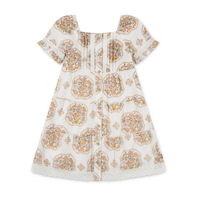Levi's Big Girls Short Sleeve A-Line Dress