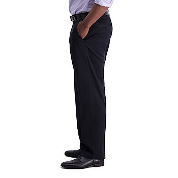 Haggar Men's Premium Perfect Fit Waistband No Iron Pants Variety Sizes &  Colors