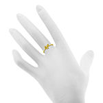 Itsy Bitsy 14K Gold Over Silver Band