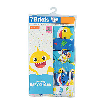 Baby Shark Cotton Briefs (5pc Pack) – PlayYard