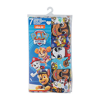 Nickelodeon Paw Patrol Briefs Toddler Boy 7 Pair Size 2t 3t for sale online