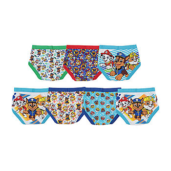 Paw Patrol 7-pk. Briefs - Toddler Boys 2t-4t-JCPenney, Color: Assorted