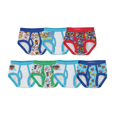 Toddler Boys Paw Patrol 7 Pack Briefs Tbup3701